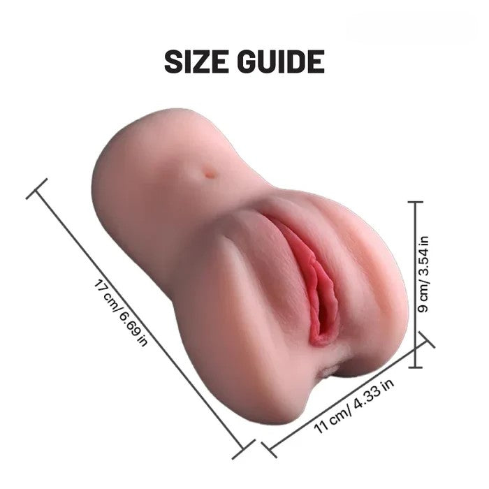 Luxury Soft Silicone Men’s Wellness Sleeve – Real Feel Texture | Reusable | Private Shipping